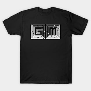 GM Game Master Trypography Gamemaster Roleplaying Addict - Tabletop RPG Vault T-Shirt